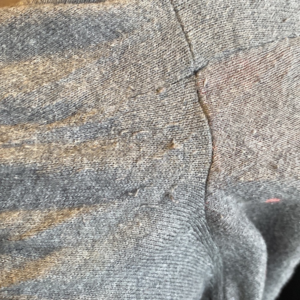 Old Navy - Adorably Sweet Grey Cardigan with Pink Polka Dots - Picture 10 of 10